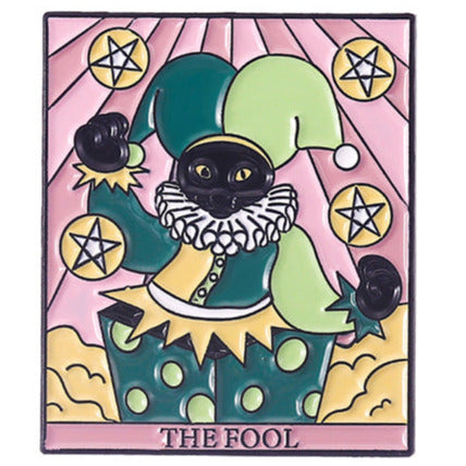 The Fool Tarot Pin Badge P16