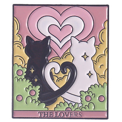 The Lovers Tarot Pin Badge P16