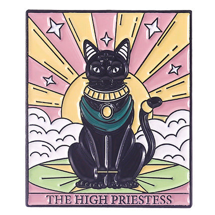 The High Priestess Tarot Pin Badge P16