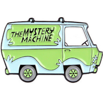 The Mystery Machine Van Enamel Pin Badge P1