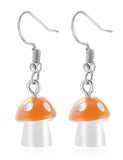 Resin Small Mushroom Earrings E186 Choice of Colours