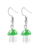 Resin Small Mushroom Earrings E186 Choice of Colours